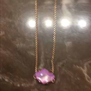 Kendra Scott Ethan Pendant in rose gold